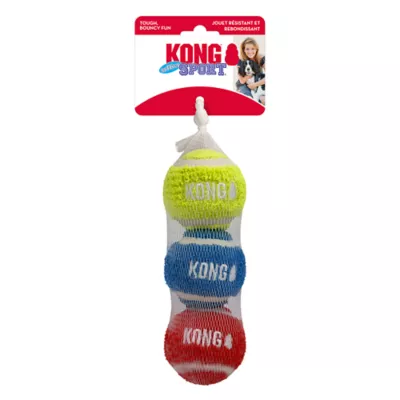  KONG® Sport Softies Balls Dog Toy 3-Pack - Image 4