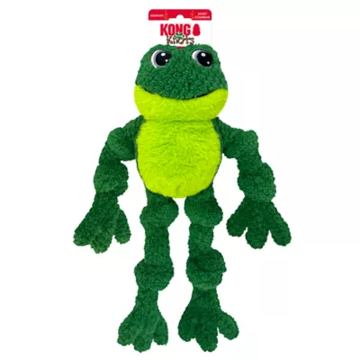 Product KONG Knots Frog Squeaker Dog Toy
