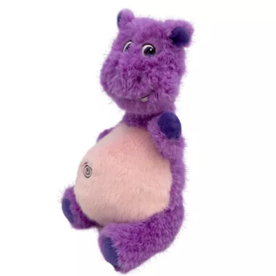 Product KONG Comfort Knots Belly Hippo Squeaker Plush Dog Toy