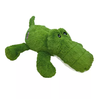 Product KONG Cozie Ali the Alligator Squeaker Plush Dog Toy