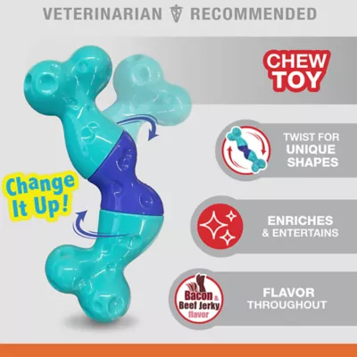 Product Nylabone Chew Twisty Dog Toy
