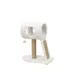 PetPals Minimalistic Fished Shaped Cat Perch - 28"H, 2 Level, Medium, Space Needle image thumbnail 1