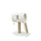 Product PetPals Minimalistic Fished Shaped Cat Perch - 28"H, 2 Level, Medium, Space Needle