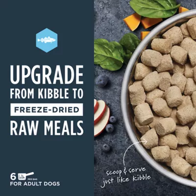 Product Instinct® Raw Meals Freeze-Dried Adult Dog Dry Food - Grain Free, Alaskan Pollock
