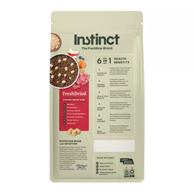 Instinct® RawBoost Whole Grain Kibble + Freeze-Dried Raw All Life Stage Dry Dog Food - Beef & Barley - Image 8