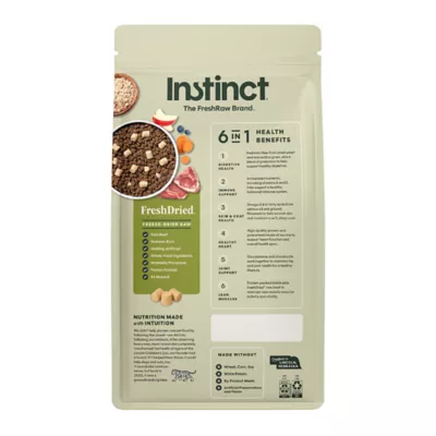 Instinct® Raw Boost® Whole Grain Kibble + Freeze-Dried Raw Adult Dry Dog Food - Lamb & Oatmeal - Image 8