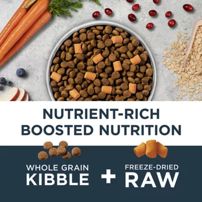 Product Instinct® RawBoost Whole Grain Kibble + Freeze-Dried Raw Gut Health All Life Stages Dry Dog Food
