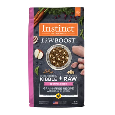 Product Instinct® Raw Boost Kibble + Freeze-Dried Raw Small Breed All Life Stages Dry Dog Food - Chicken