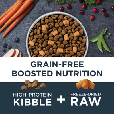 Product Instinct® Raw Boost Gut Health Kibble + Freeze-Dried Raw Adult Dry Dog Food - Grain Free, Chicken