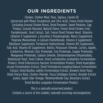 Product Instinct® Raw Boost Gut Health Kibble + Freeze-Dried Raw Adult Dry Dog Food - Grain Free, Chicken