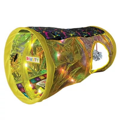 Product KONG® Play Spaces Rave Cave Motion Activated Tunnel Cat Toy
