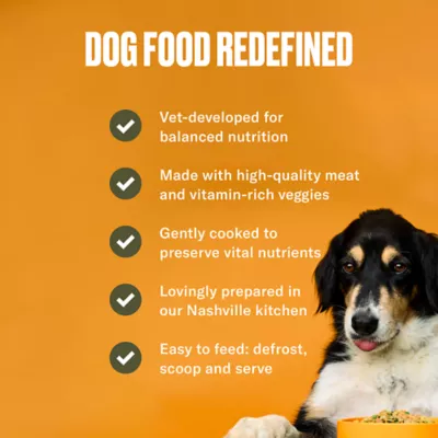 Product NOM NOM All Life Stages Frozen Dog Food - Turkey & Chicken