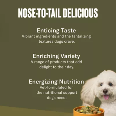 Product NOM NOM All Life Stages Frozen Dog Food - Turkey & Chicken
