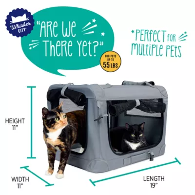 Product Whisker City® Kennel Cat Carrier