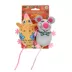 Multipet® Catnip Mouse Bliss Plush Mouse 2-PK Cat Toy image thumbnail 1