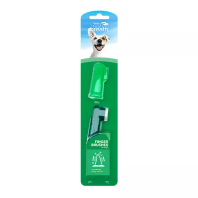 Product TropiClean Fresh Breath - Finger Brushes for Pets, 2 pack