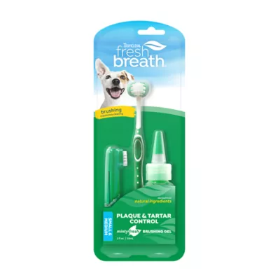 Product TropiClean Fresh Breath - Plaque & Tartar Control Kit for Small & Medium Dogs