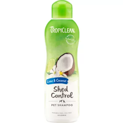 Product TropiClean Shed Control Shampoo for Dogs & Cats - Lime & Coconut