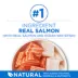 Purina ONE +Plus High Protein Dry Cat Food - Salmon & Ocean Whitefish Formula image thumbnail 2
