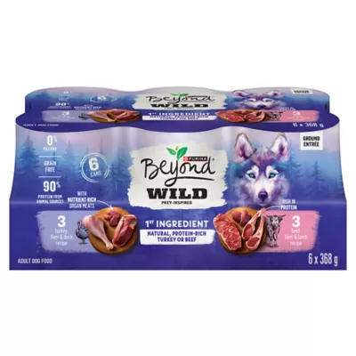 Product Beyond Wet Dog Food - Wild Turkey and Beef Variety Pack