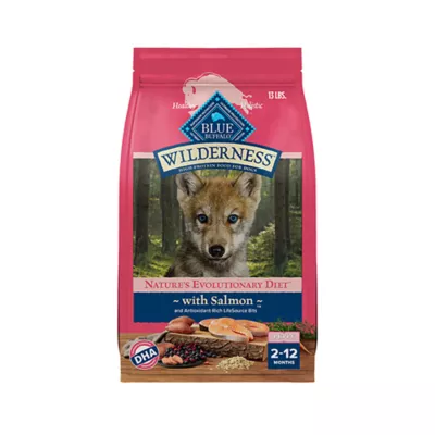 Blue Buffalo Wilderness High Protein Puppy Dry Dog Food - Salmon - Image 1