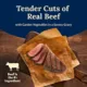 Product Blue Buffalo Delectables Cuts in Gravy Adult Dog Food Topper - Beef, 3 oz