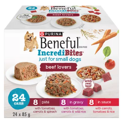 Product Beneful Incredibites Wet Dog Food - Real Beef Variety Pack