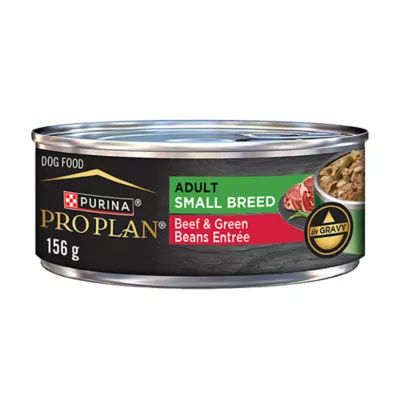 Product Purina Pro Plan Adult Small Breed Wet Dog Food - Beef & Green Beans in Gravy, 156 G