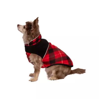 Product Hip Doggie Reversible Fleece Coat