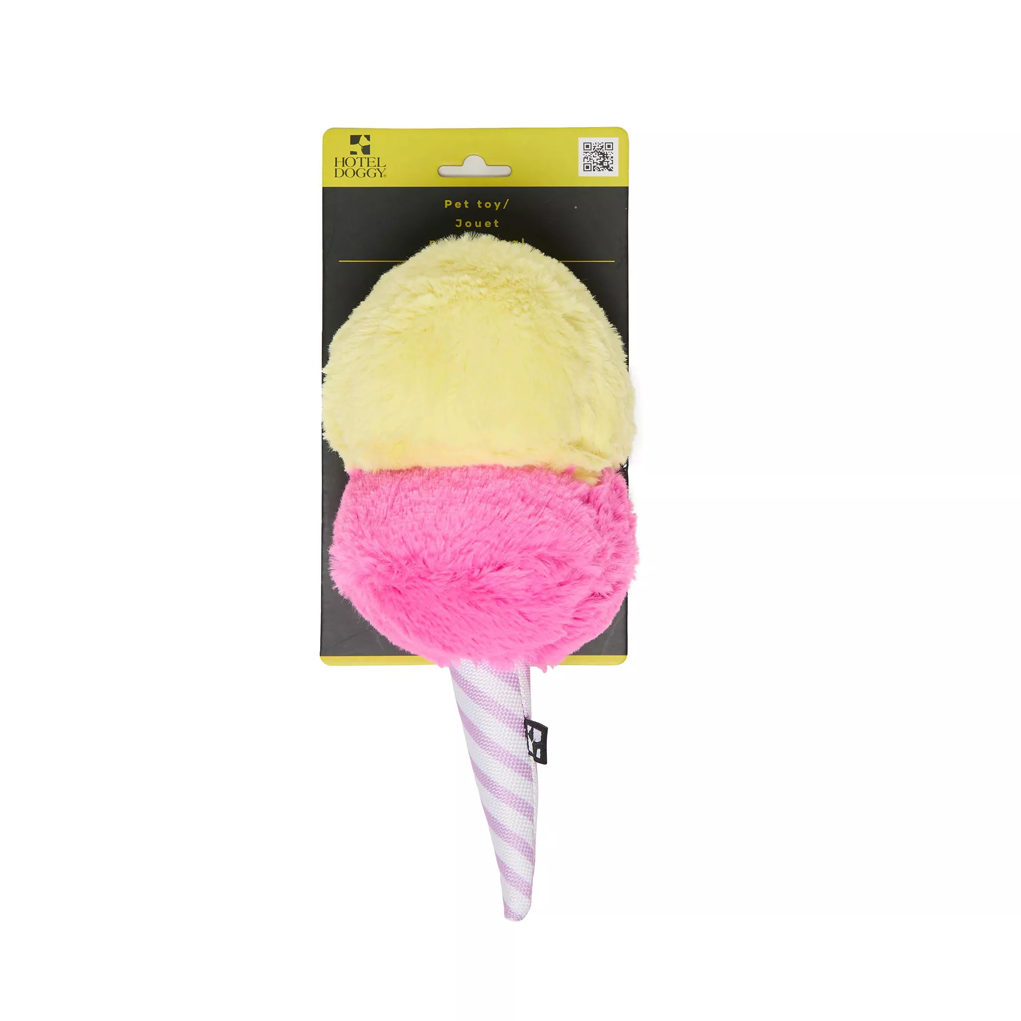 Hotel Doggy Birthday Cotton Candy Plush Dog Toy