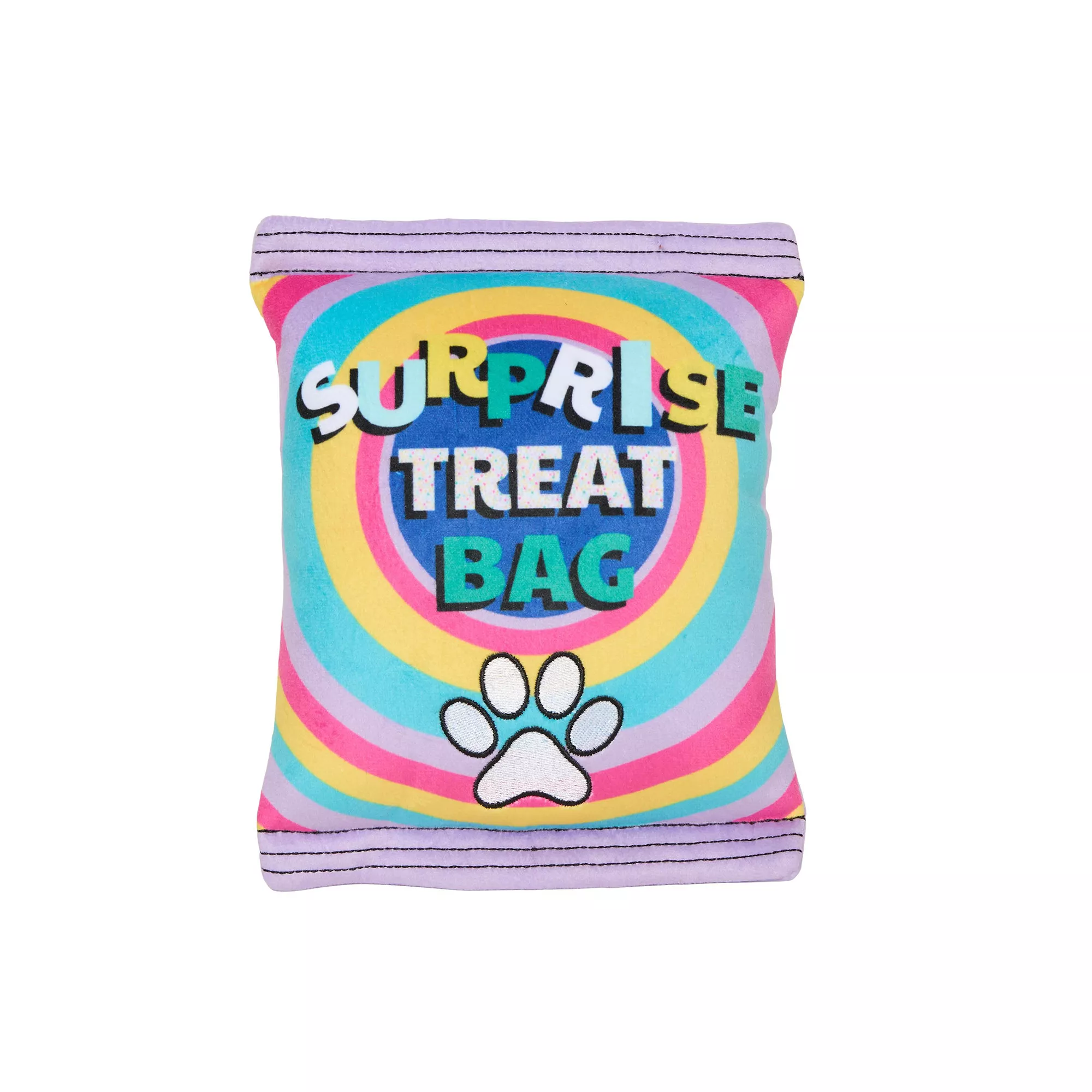 Hotel Doggy Birthday Surprise Bag Plush Dog Toy