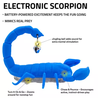 Product Playology® Electronic Scorpion Cat Toy