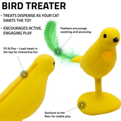 Product Playology® Bird Treat Dispenser Cat Toy