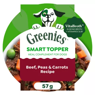 Product Greenies Smart Topper Adult Wet Dog Food - Beef, Peas & Carrots