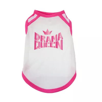 Hip Doggie Drama Queen Dog Tank Top - Image 1