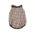 Max's Closet Brown Check Dog Polo image thumbnail 2
