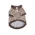 Max's Closet Brown Check Dog Polo image thumbnail 1