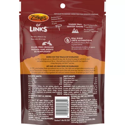 Product Zuke's Lil' Links Dog Treats - Chicken and Apple Recipe Training Treats, 170 g