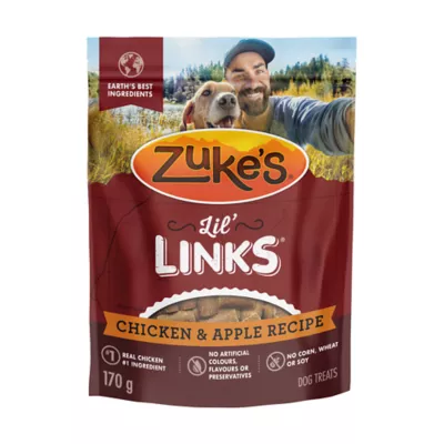 Zuke's Lil' Links Chicken and Apple Recipe Training Dog Treats - Image 1