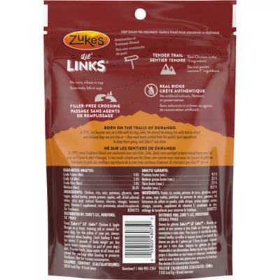 Zuke's Lil' Links Chicken and Apple Recipe Training Dog Treats - Image 10