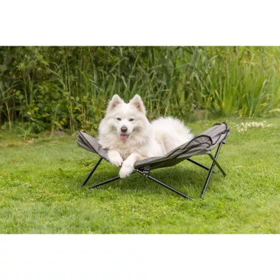 Product TRIXIE Elevated Camping Cot, Folding Dog Bed, Raised Travel Lounger for Dogs