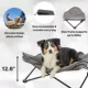 Product TRIXIE Elevated Camping Cot, Folding Dog Bed, Raised Travel Lounger for Dogs