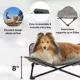 Product TRIXIE Elevated Camping Cot, Folding Dog Bed, Raised Travel Lounger for Dogs