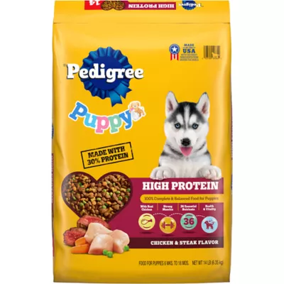 Product Pedigree High Protein Puppy Food Chicken and Steak