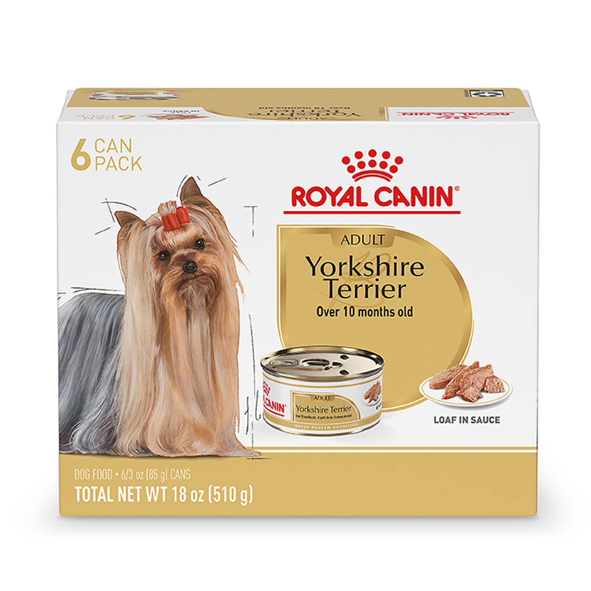  CANIN ヨークシャーテリア ドライフード 6袋セット Royal Canin Breed Health Nutrition Yorkshire Terrier Adult Wet Dog