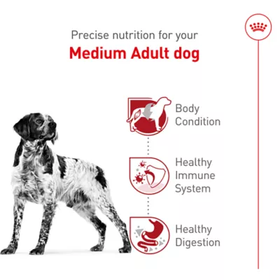 Product Royal Canin Size Health Nutrition Medium Breed Adult Dry Dog Food