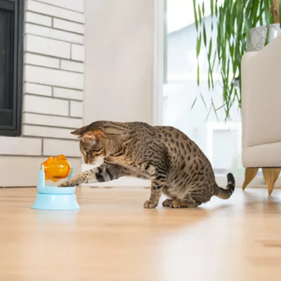 Product Catstages Spinning Fish Topper Interactive Treat-Dispensing Cat Toy
