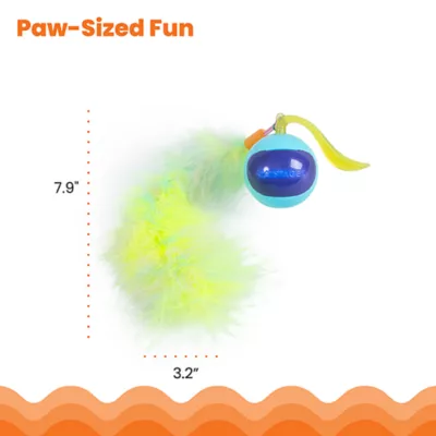 Product Catstages Roll & Chase Robot Cat Toy