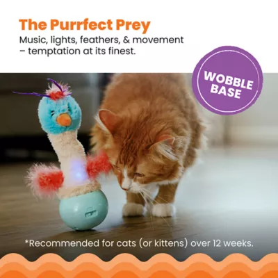 Product Catstages Dancing Ostrich Electronic Cat Toy