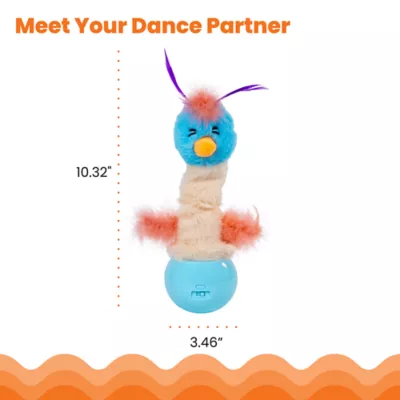 Product Catstages Dancing Ostrich Electronic Cat Toy